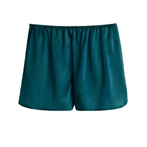 Short Cuyana Washable Charmeuse Mujer Azules | EEN2965QB