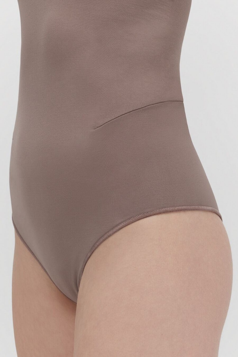 Bañadores Cuyana Stretch Mujer Marrones Claro | BKO8479NN