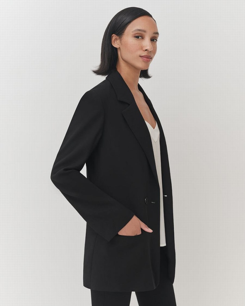 Blazers Cuyana Relaxed Mujer Negras | WOY9197ZQ