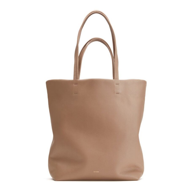 Bolso Tote Cuyana Altas Easy Mujer Kaki | QEZ5227IR