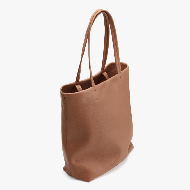 Bolso Tote Cuyana Altas Easy Mujer Marrones | CIC4681FD