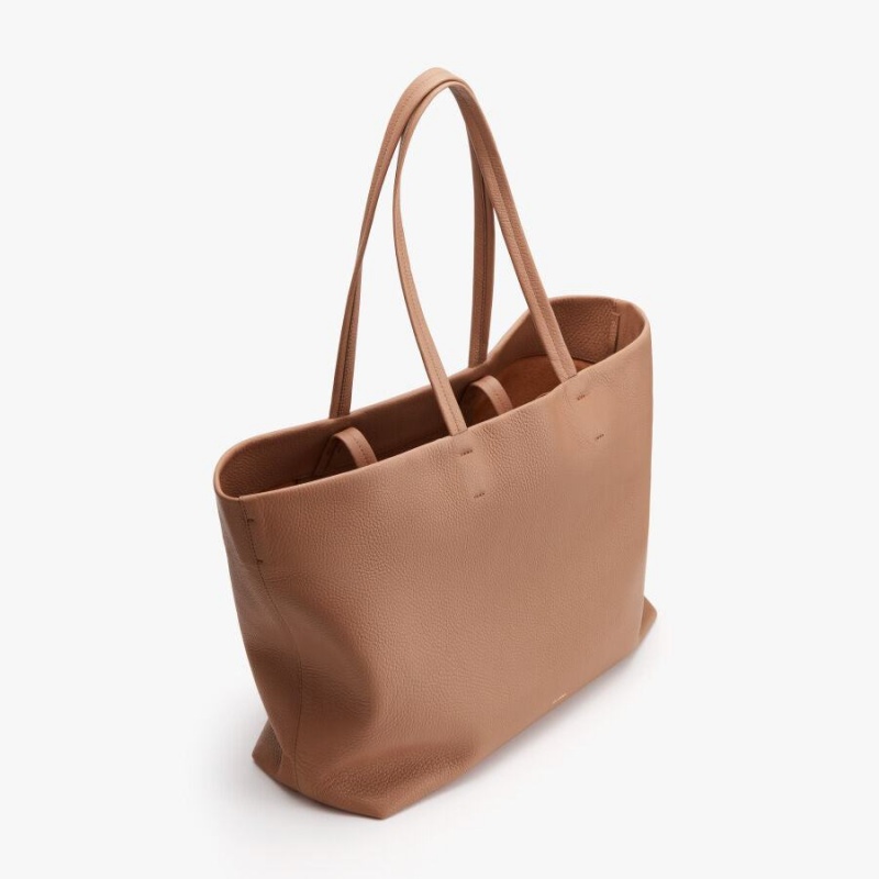 Bolso Tote Cuyana Classic Easy Mujer Marrones | RPE3157WZ