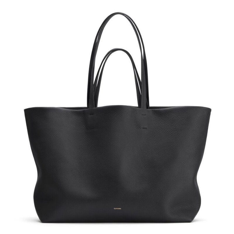 Bolso Tote Cuyana Classic Easy Mujer Negras | EJV8071VM