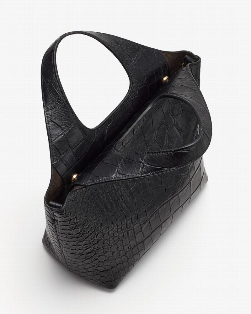 Bolso Tote Cuyana Mini System Mujer Negras | JSW2844RE