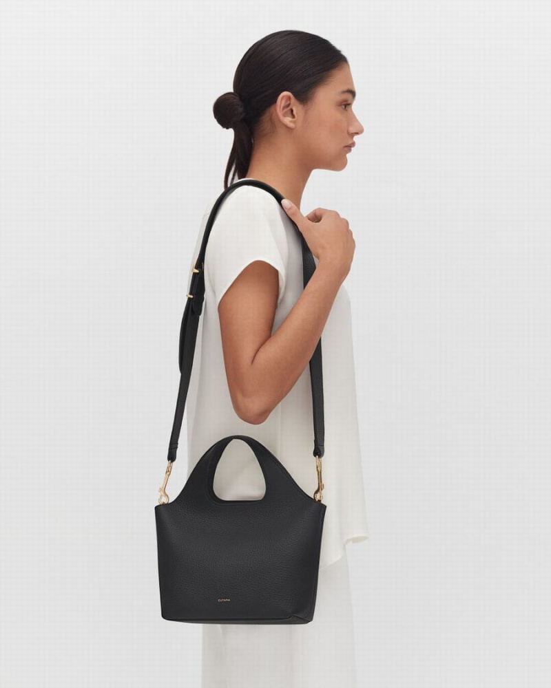 Bolso Tote Cuyana Mini System Mujer Negras | ZEA5151PC