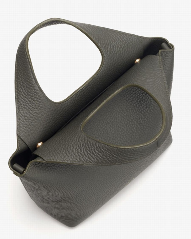 Bolso Tote Cuyana Mini System Mujer Verde Oscuro | LML353LB