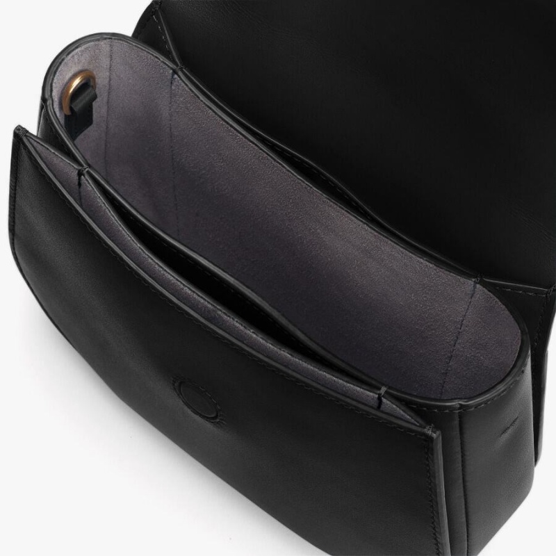 Bolso Tote Cuyana Sculpted Handle Mujer Negras | GTH933RY