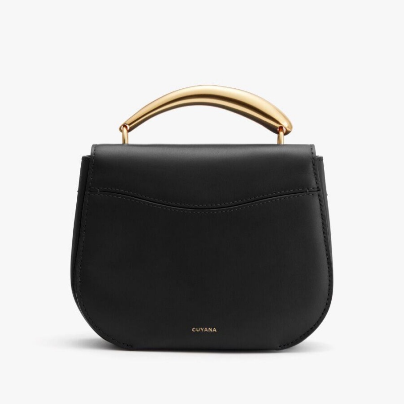 Bolso Tote Cuyana Sculpted Handle Mujer Negras | GTH933RY