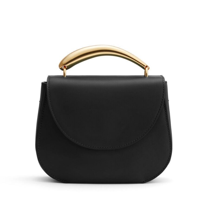 Bolso Tote Cuyana Sculpted Handle Mujer Negras | GTH933RY