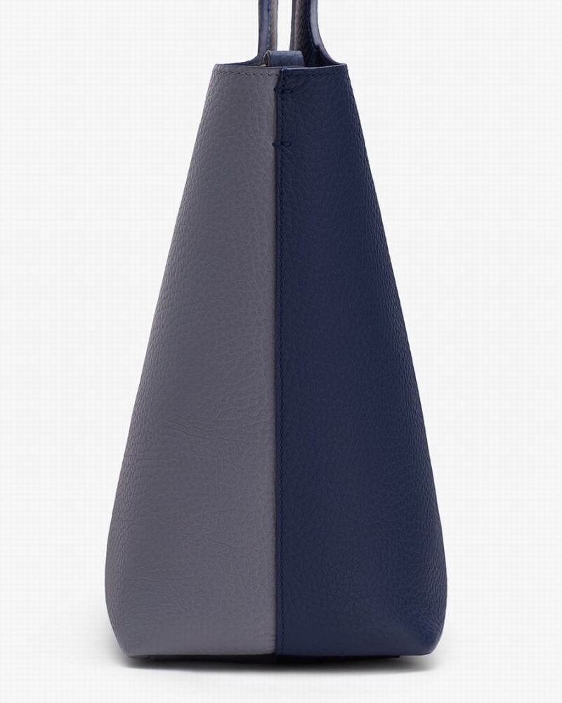 Bolso Tote Cuyana System Mujer Azul Marino | TBN444KJ