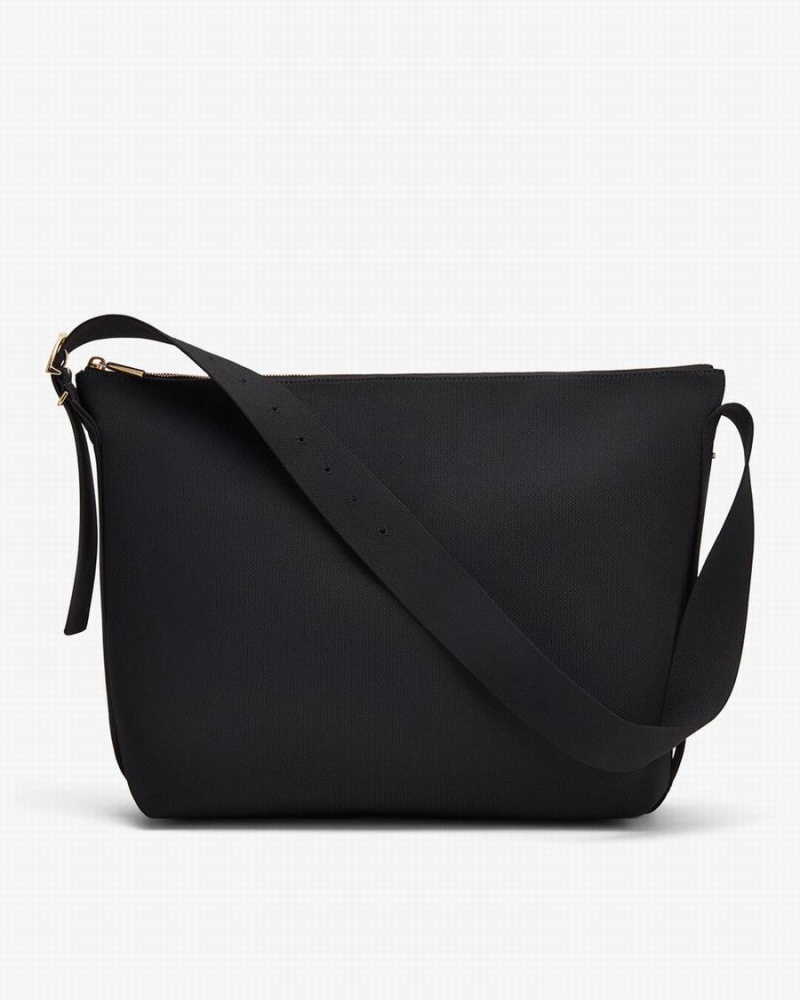 Bolsos Cruzados Cuyana Oversized Sling Mujer Negras | AMV1544HV