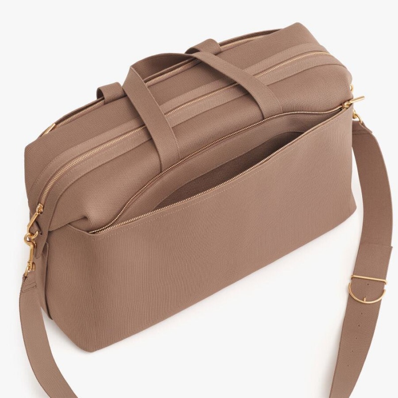 Bolsos De Viaje Cuyana Large Mujer Kaki | JQF7597ME