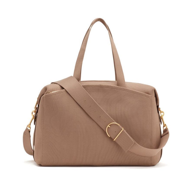 Bolsos De Viaje Cuyana Medium Mujer Kaki | TKM473PB