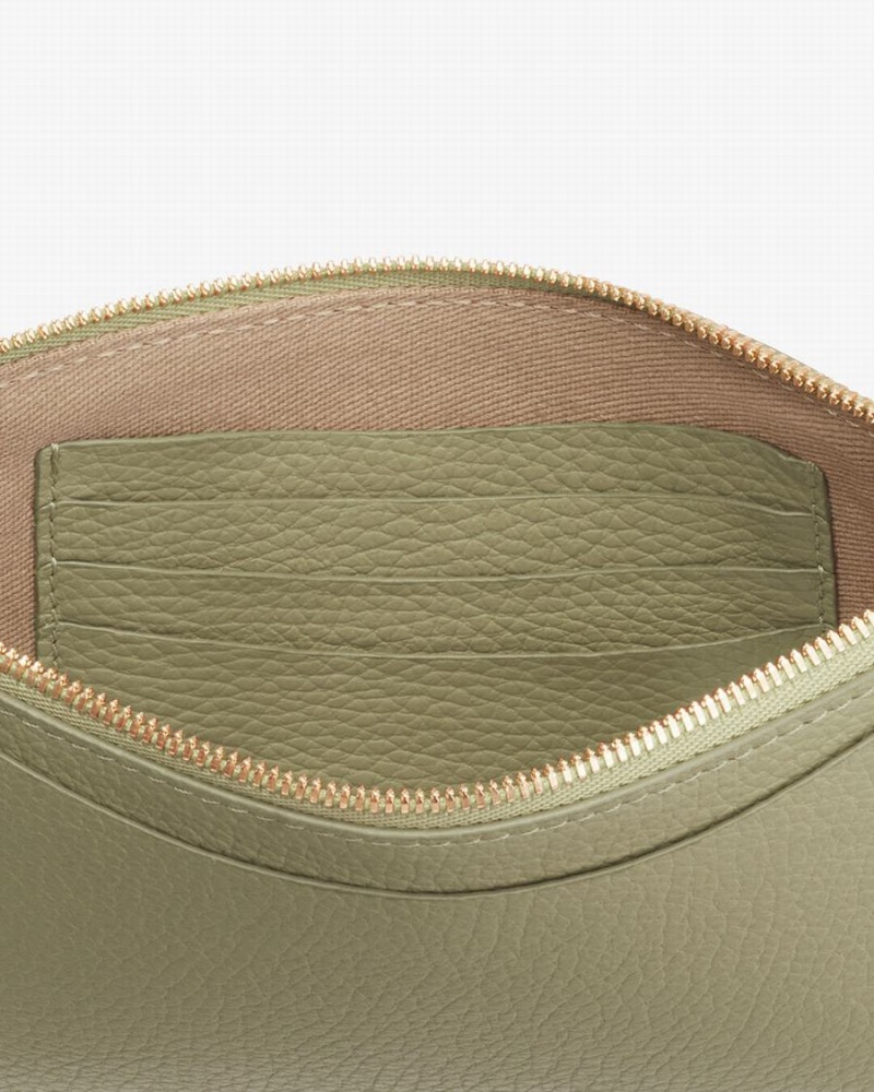 Carteras Cuyana Slim Wristlet Mujer Verde | WBG5537LB