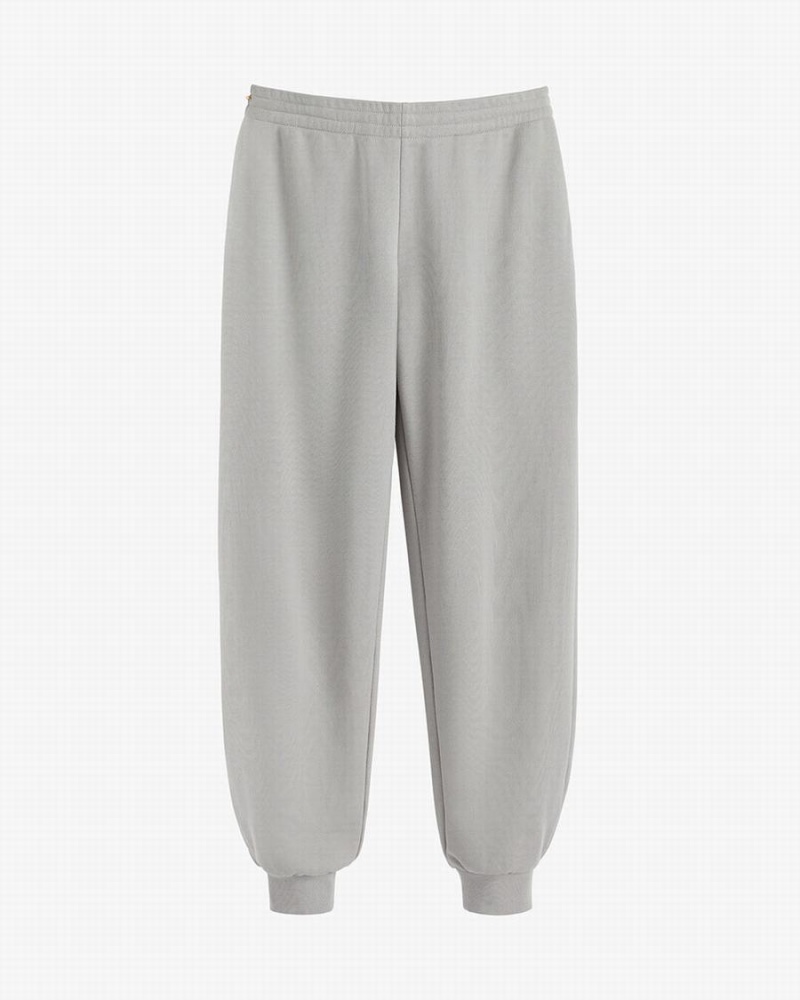 Pantalones Jogger Cuyana Terry Sculpted Mujer Gris | FAX658IT